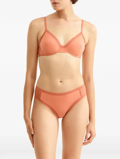 Eres Envoûtant Full-cup Bra In Orange