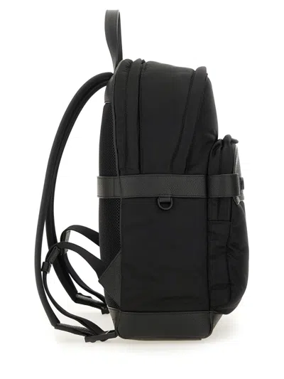 Ferragamo Versatile Backpack Featuring Adjustable Straps In Black