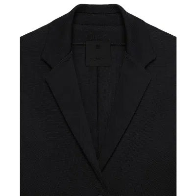 Givenchy Black Slim Fit Tailored Jacket Women In Black