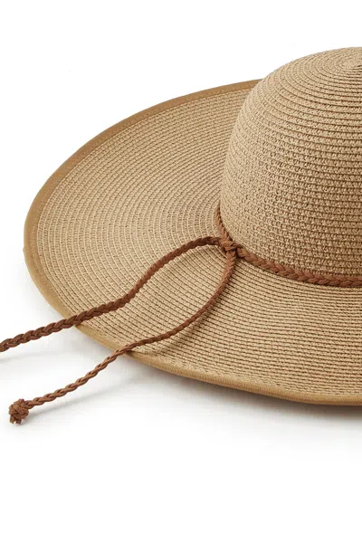Cupshe Sun Washed Straw Hat In Brown