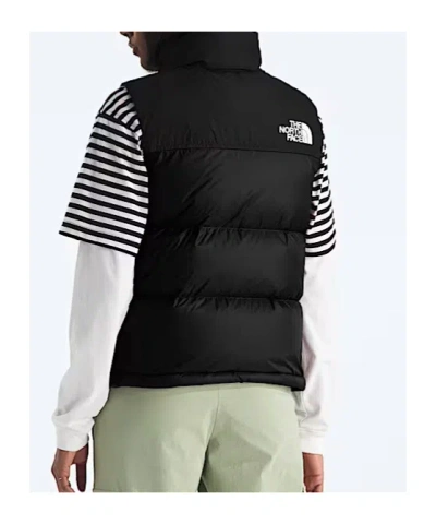 The North Face 1996 Retro Nuptse High-neck Vest In Animal Print