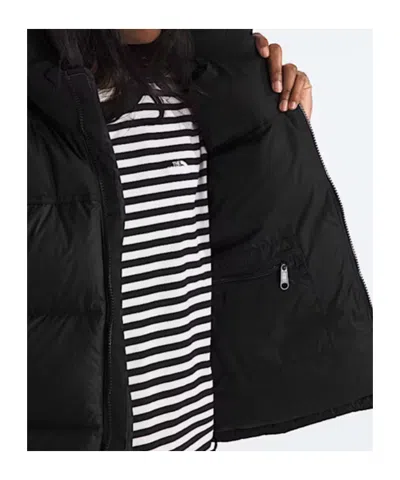 The North Face 1996 Retro Nuptse High-neck Vest In Animal Print