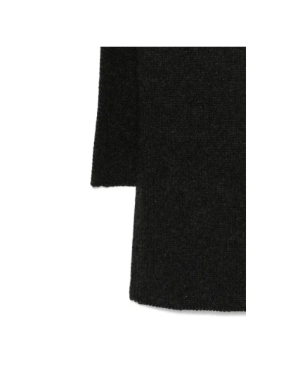 The Row Rectangular Scarf In Black