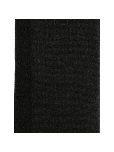 The Row Rectangular Scarf In Black
