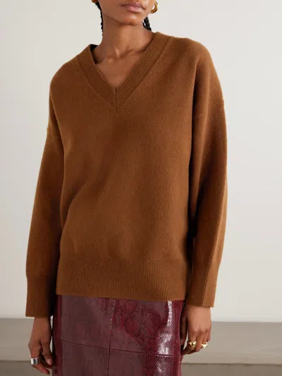 Rohe Wool-blend Sweater In Brown
