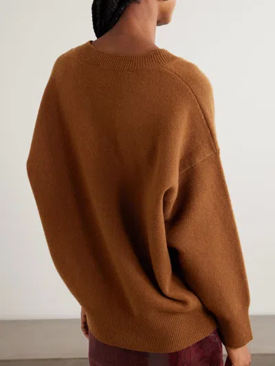 Rohe Wool-blend Sweater In Brown