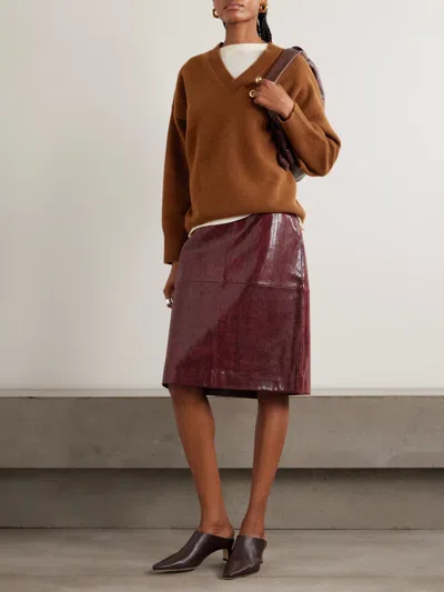 Rohe Wool-blend Sweater In Brown