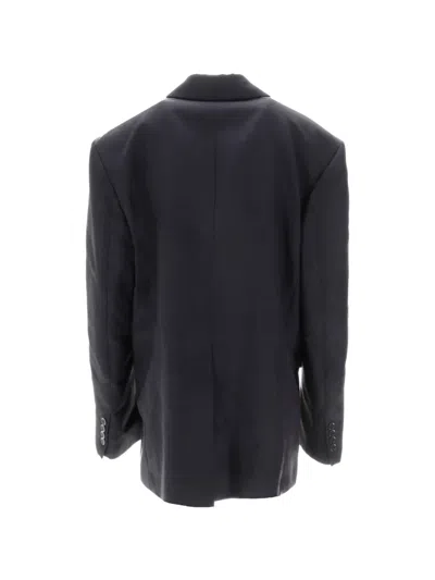 P.a.r.o.s.h Raisa25 Tailored Jacket Front Pockets In Animal Print