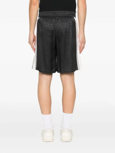 Amiri Quad Panel Side Stripe Tailored Shorts In Multi