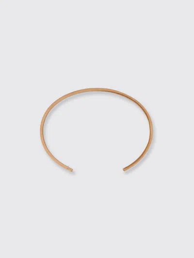 Maison Margiela Numerical Cuff Bracelet In Gold