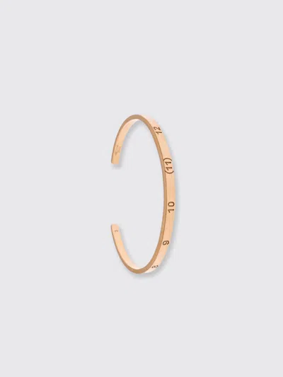 Maison Margiela Numerical Cuff Bracelet In Gold
