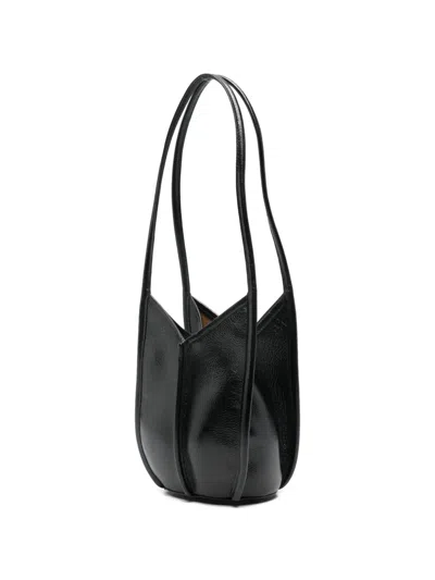 Hereu Double-handled Handbag In Black