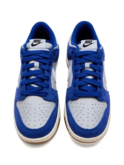Nike Dunk Low Panelled Sneakers In Blue