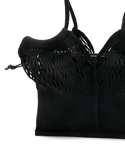 Hereu Double-handled Handbag In Black