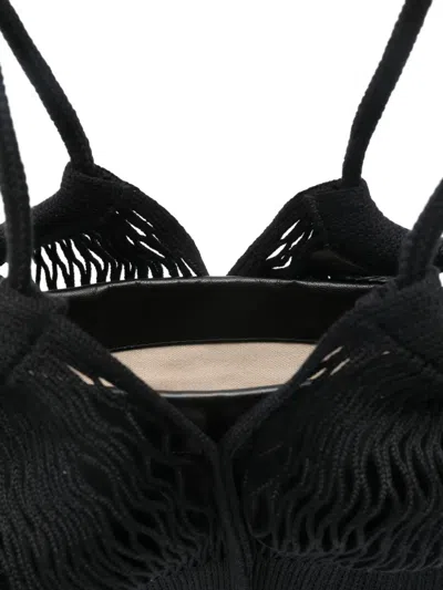 Hereu Double-handled Handbag In Black