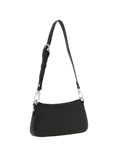 Vivienne Westwood Tasha Shoulder Phone Bag Faux Leather Black-3d-orb