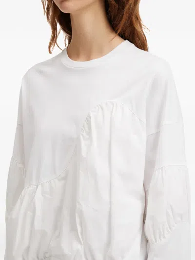 Enföld Gathered Panel Top In White
