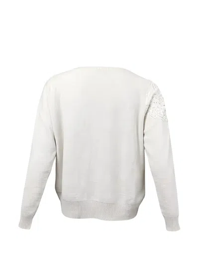 D Exterior D.exterior Sweaters In White