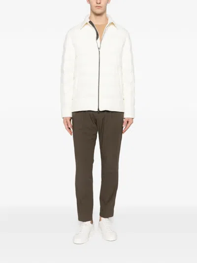 Herno Drawstring Trousers In Brown