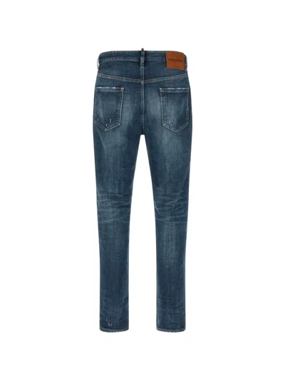 Dsquared2 Stonewashed-effect Straight Jeans In Multi