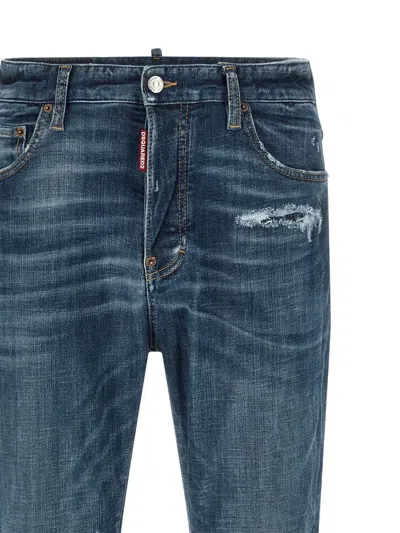 Dsquared2 Stonewashed-effect Straight Jeans In Multi