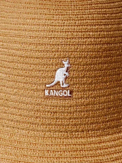 Kangol Braid Casual Hat In Brown