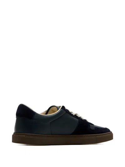 Common Projects Bball Slim Sneakers In Blue