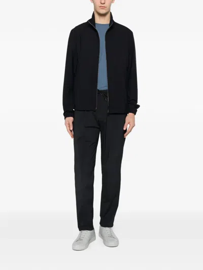 Herno Drawstring Trousers In Black