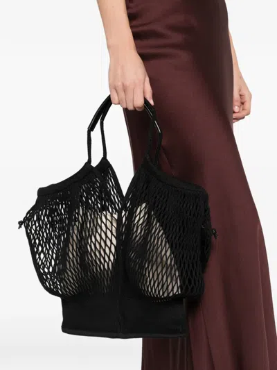Hereu Double-handled Handbag In Black