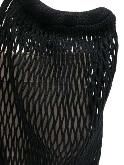 Hereu Double-handled Handbag In Black
