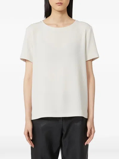 Max Mara Short-sleeve T-shirt In White