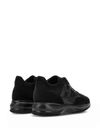 Hogan " Interactive" Sneaker In Black