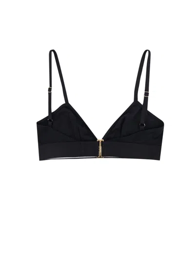 Tom Ford Triangle Bra Intimo Black In Black