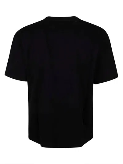 Valentino Crew Neck Short Sleeve T-shirt Design In Black