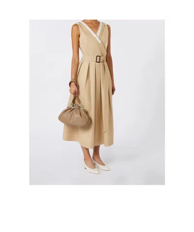 Weekend Max Mara Medium-sized Pasticcino Package In Brown