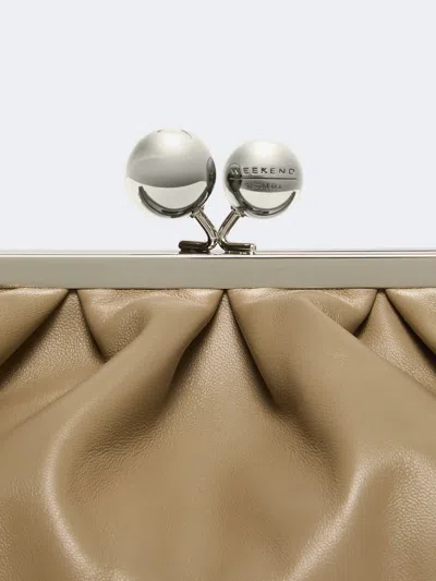 Weekend Max Mara Medium-sized Pasticcino Package In Brown
