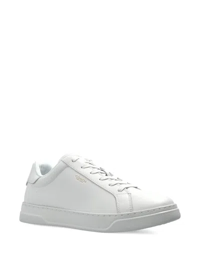 Coach High Line Sneaker In White