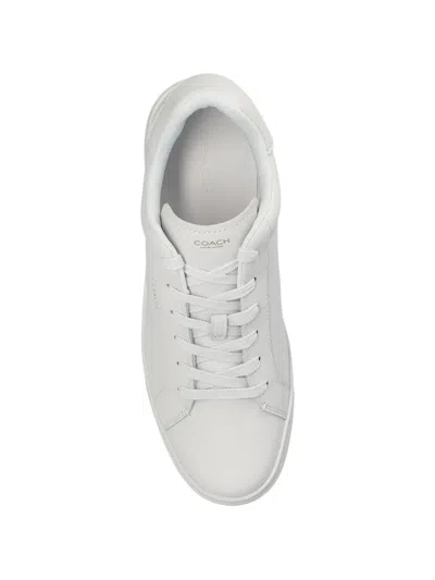 Coach High Line Sneaker In White