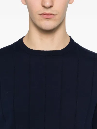Panicale Striped T-shirt In Blue