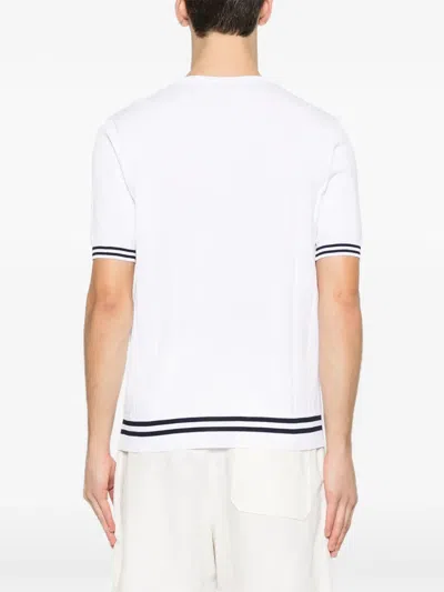 Panicale Striped T-shirt In White