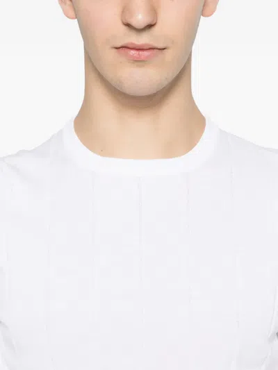Panicale Striped T-shirt In White