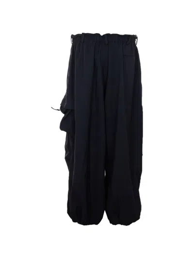 Y-3 Elasticated Cargo Track Pants In Black