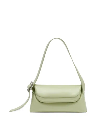 Osoi Adjustable Smooth Shoulder Bag In Green