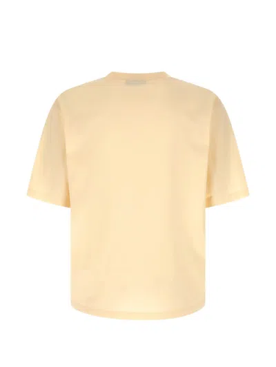 Dsquared2 White Crewneck Printed T-shirt In Multi