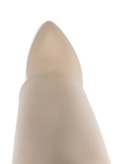 Givenchy Shark Heel Ankle Boot In Neutral