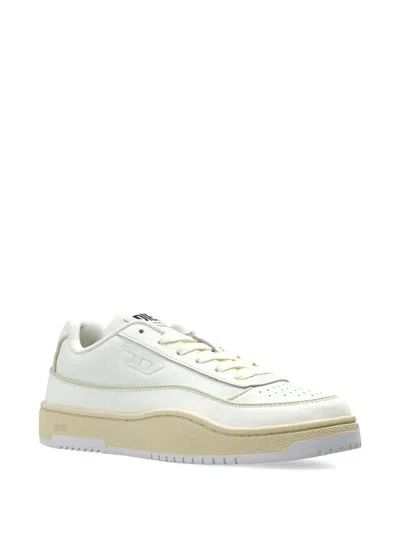 Diesel S-tracker-d Low Sneakers In White