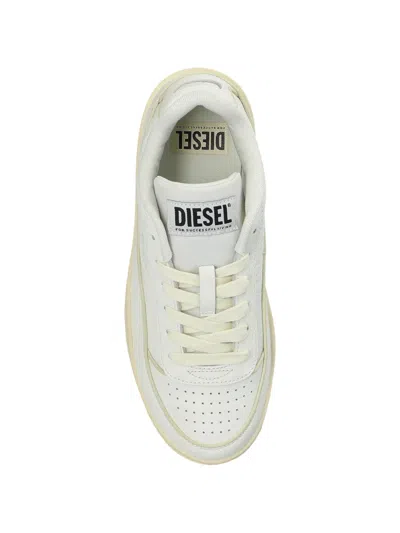 Diesel S-tracker-d Low Sneakers In White