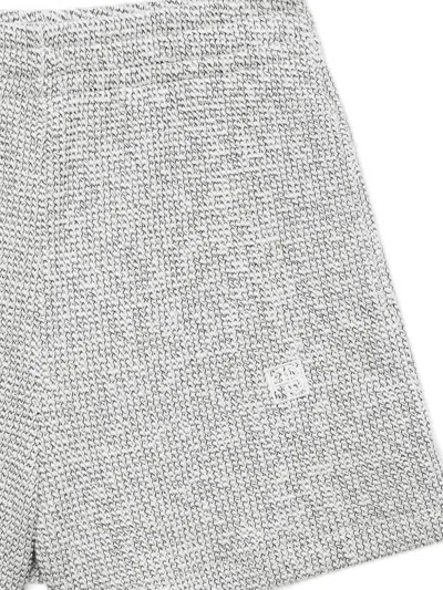 Anine Bing Tailored Shorts Featuring Practical Side Pockets In White