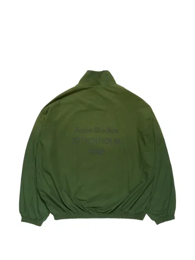 Acne Studios Full-zip Jacket In Green