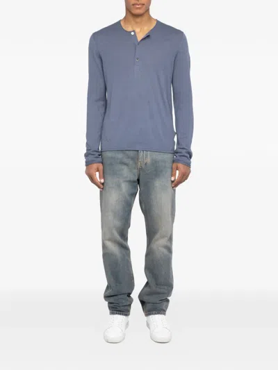 Zadig & Voltaire Pullover Mit Logo In Blue